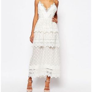 NWT rare and simply stunning Self Portrait dress, size 8